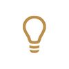 light bulb icon light bulb icon
